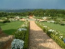 The rose garden at Eyrignac.